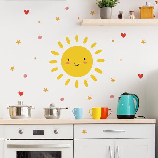 Wall Decal - Happy Sun